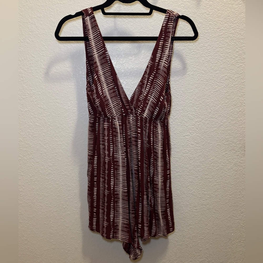Target Maroon Romper, S